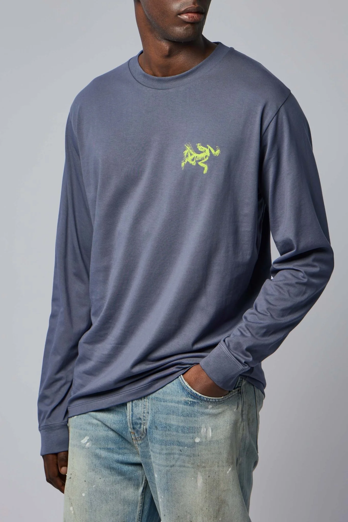 Kragg Sl Cotton Bird Tile Shirt Ls - Image 4