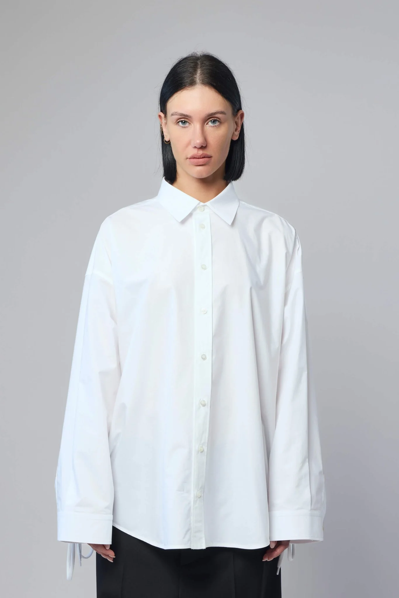 Women's Lace-up Shirt - Image 2