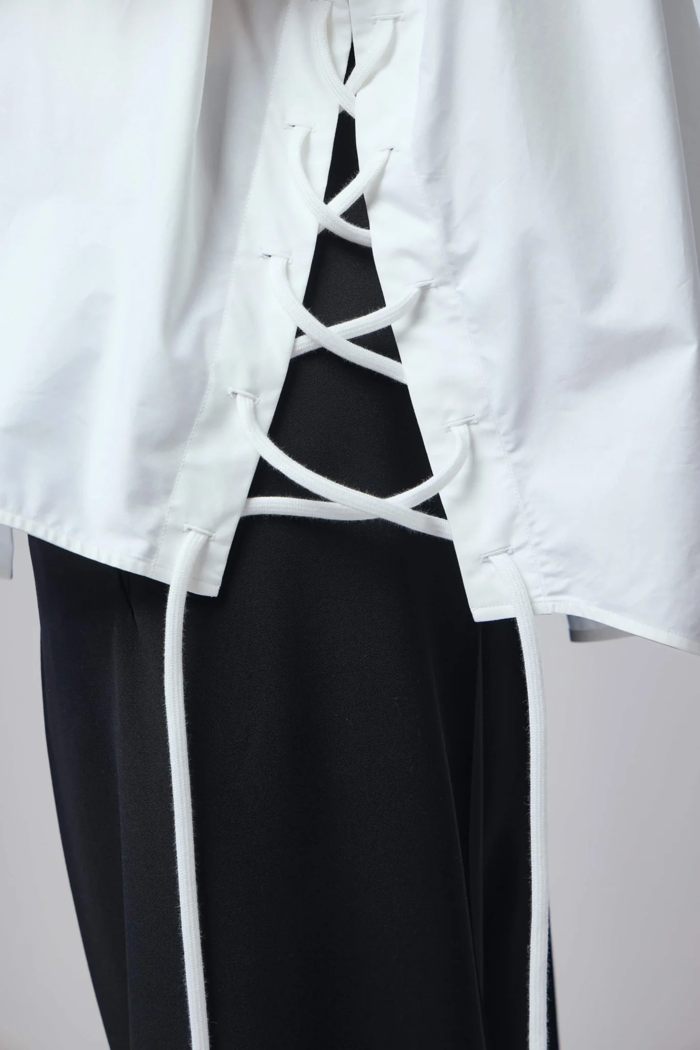 Women's Lace-up Shirt - Image 4
