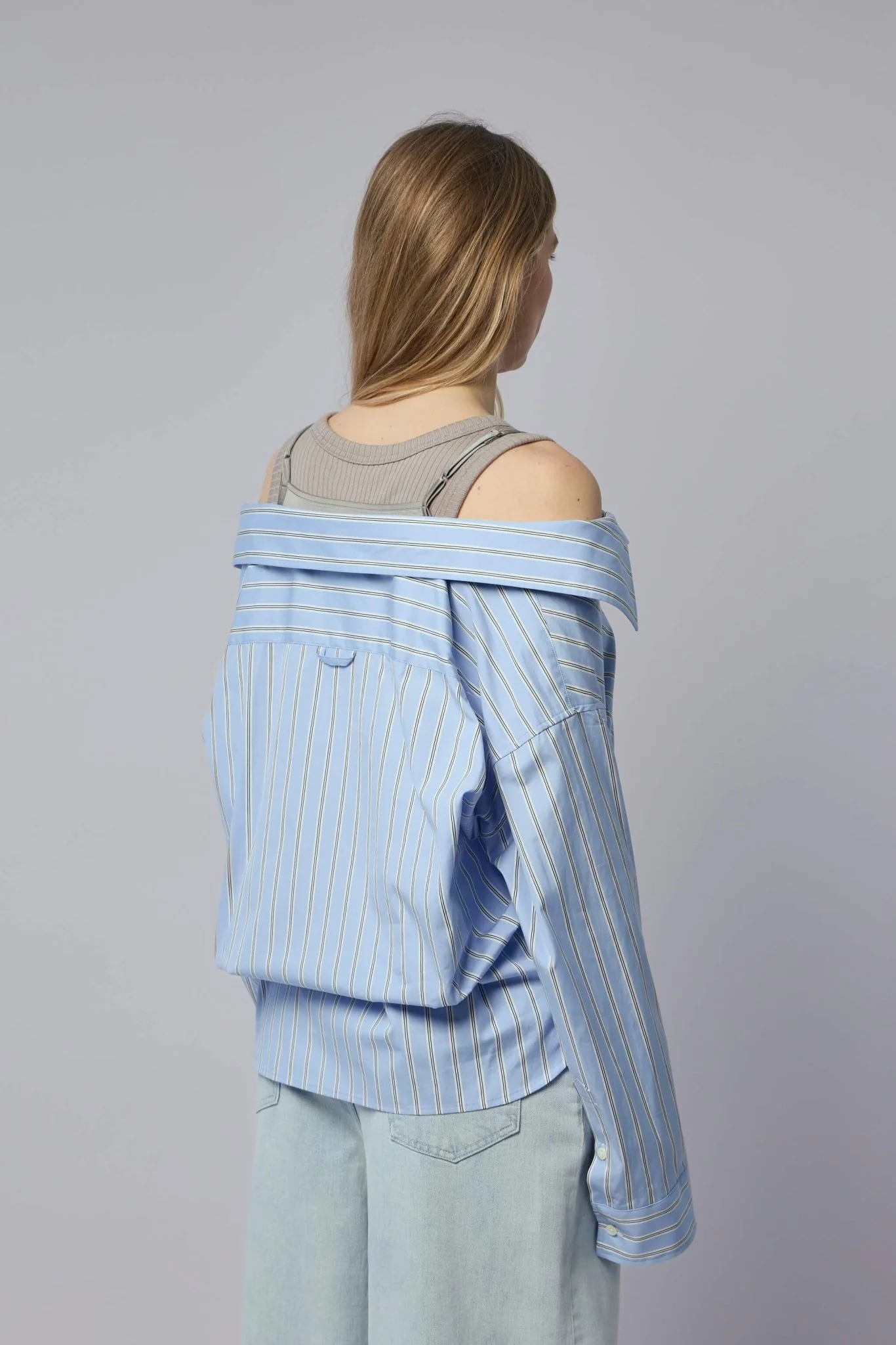 Layered Striped Shirt - Image 5