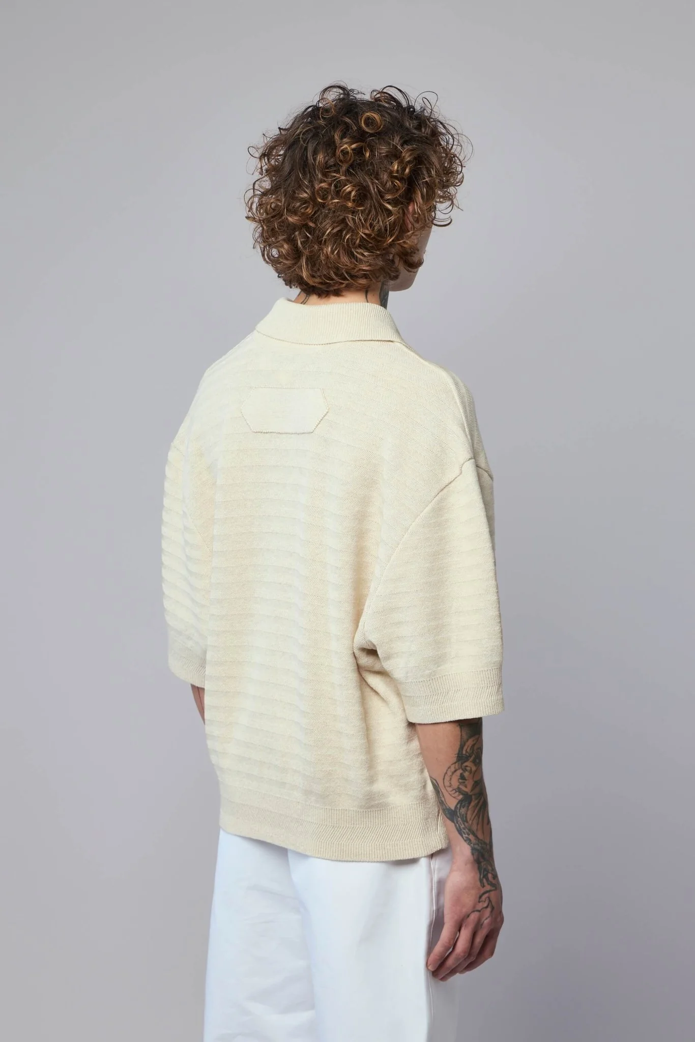 Le Polo Maille Chevron - Image 5