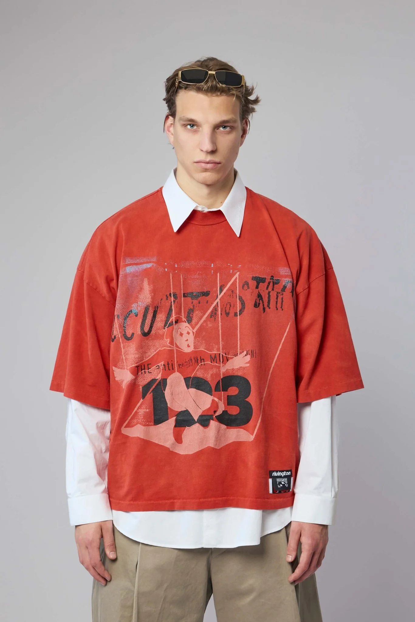 Left Out Vintage Tee Red