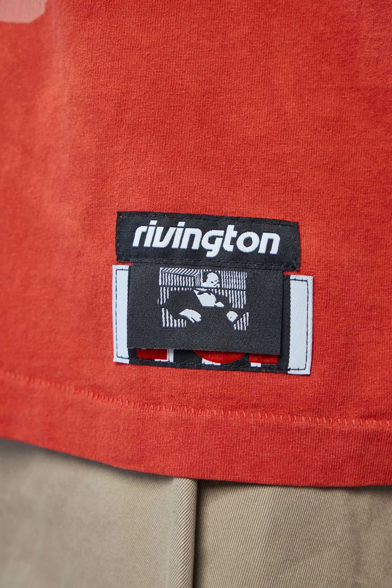 Left Out Vintage Tee Red - Image 5