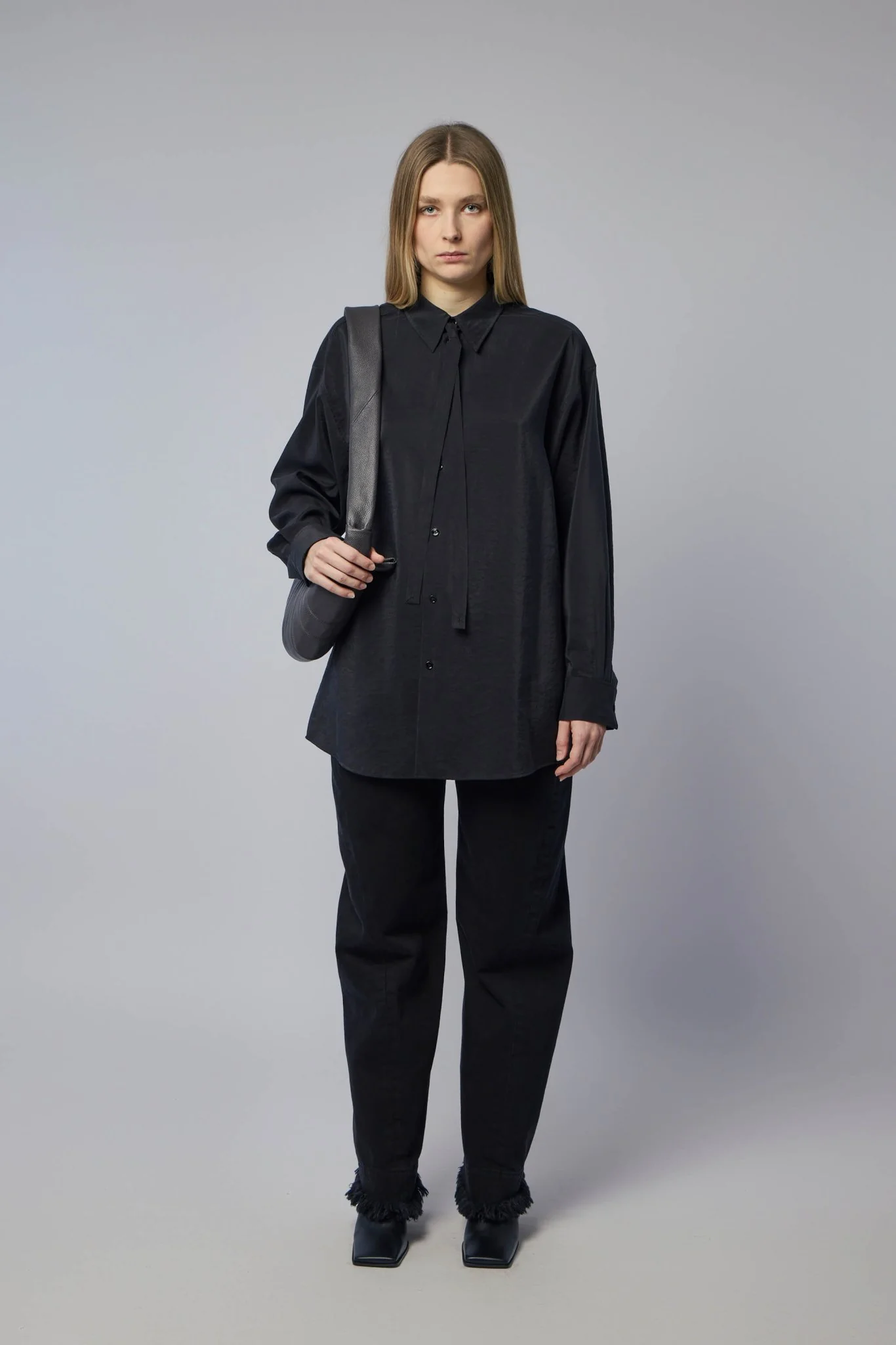 Long Shirt with Tie - Image 7