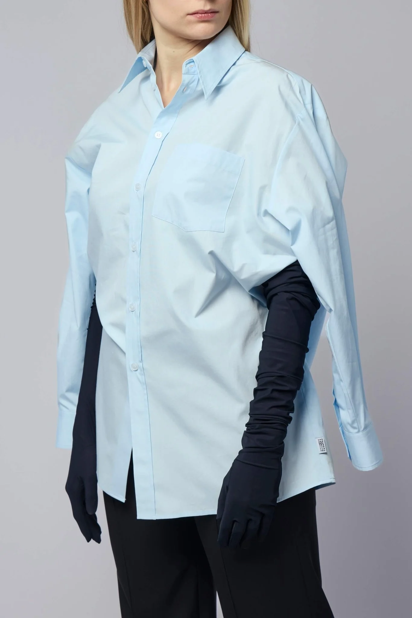 Long-sleeved Cotton Shirt - Image 4