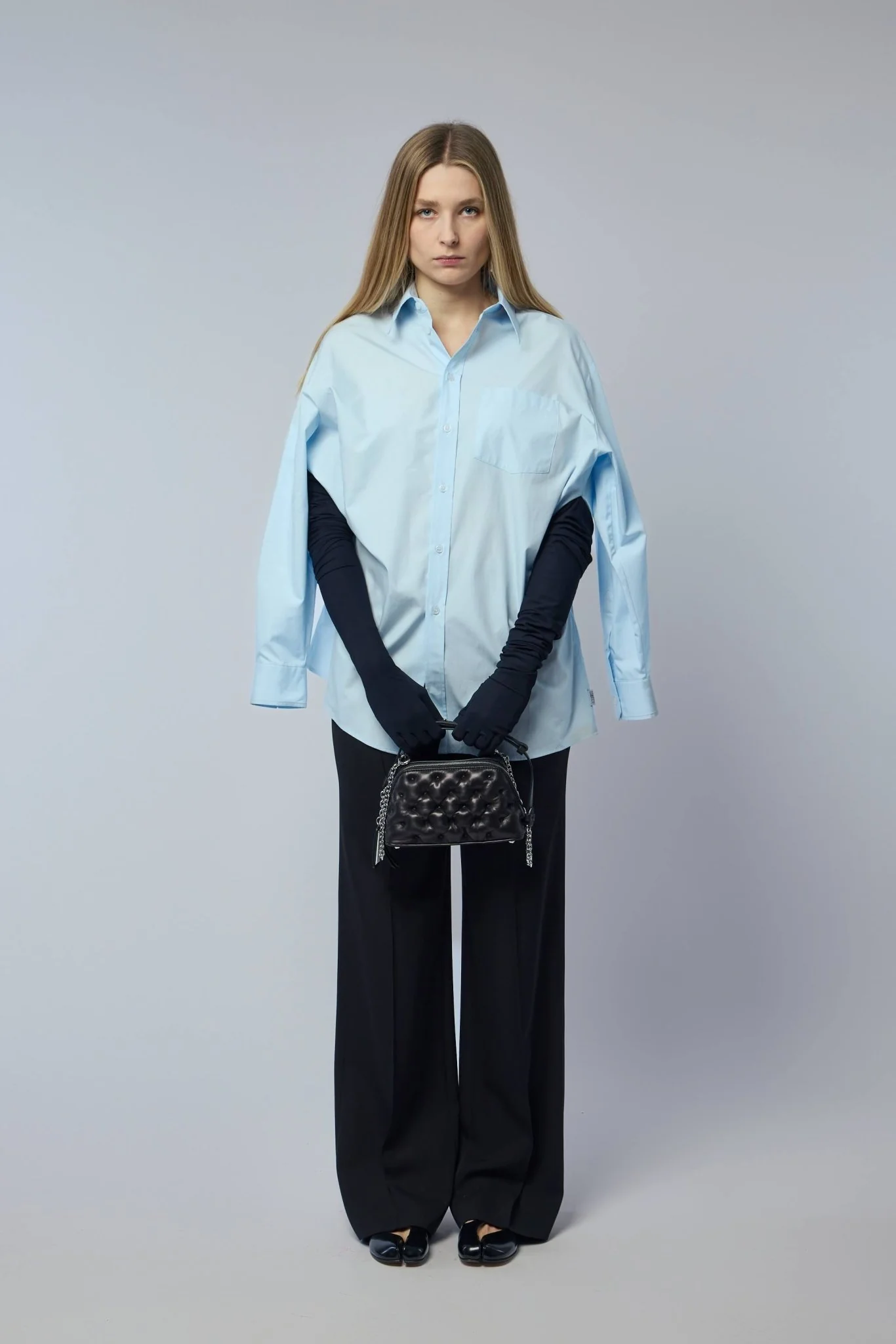 Long-sleeved Cotton Shirt - Image 7