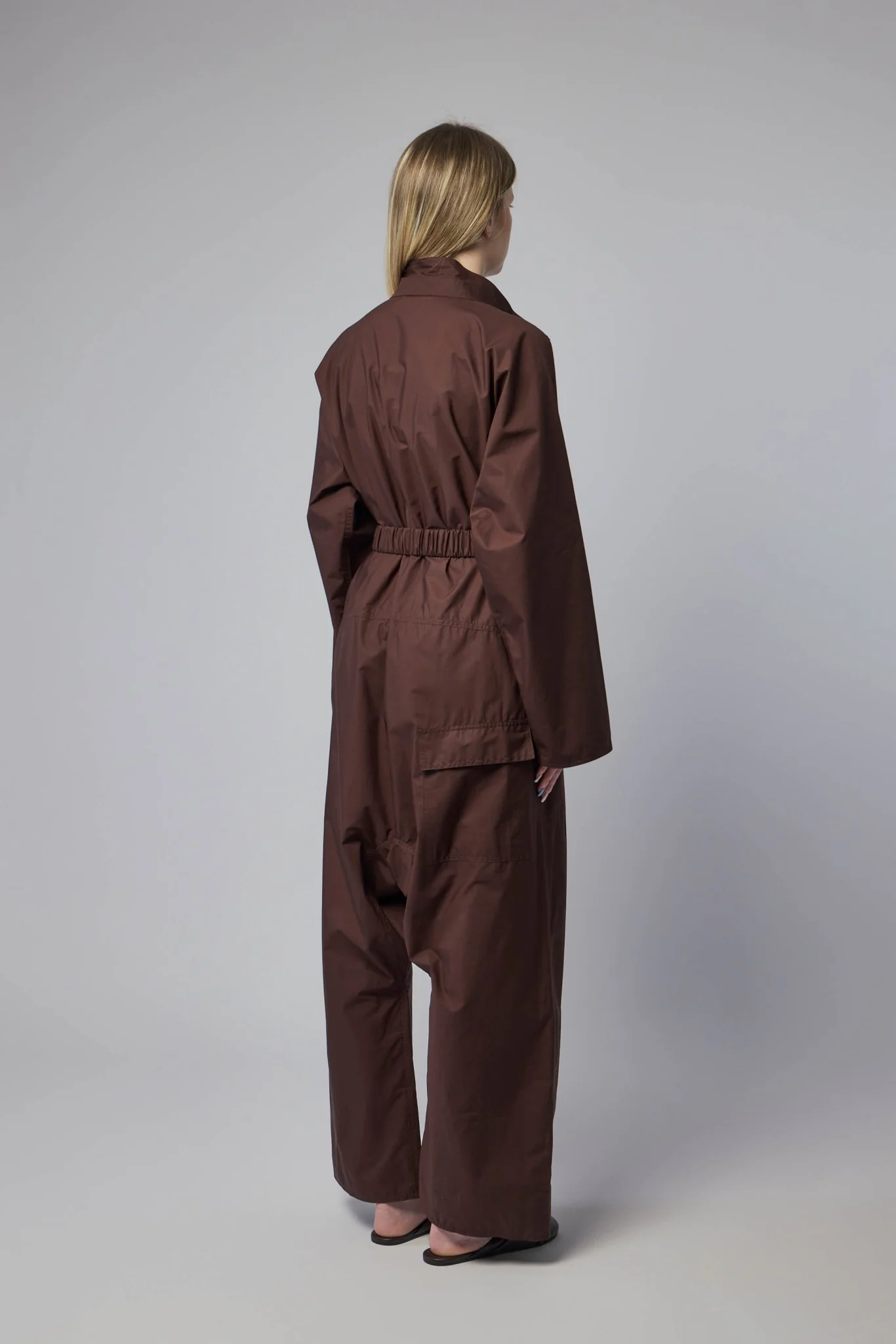 Loose Fit Jumpsuit with Zippers - Image 5