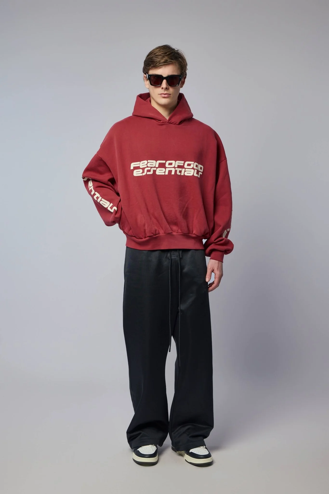 Satin Fleece Lounge Sweatpant - Image 6