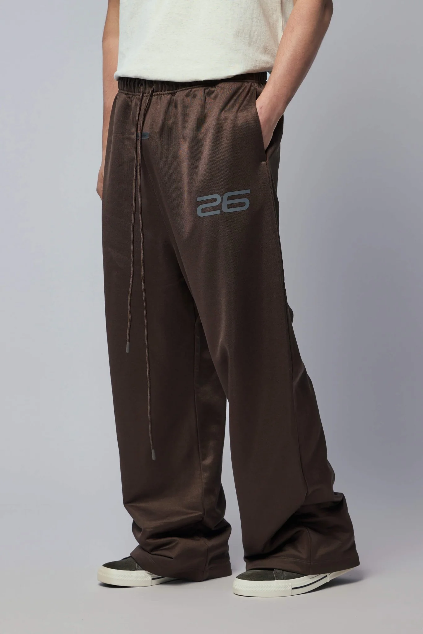 Satin Fleece Lounge Sweatpant - Image 3