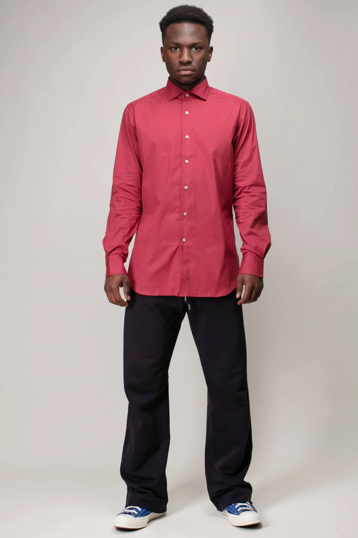 Classic Long Sleeve Cotton Shirt - Image 4