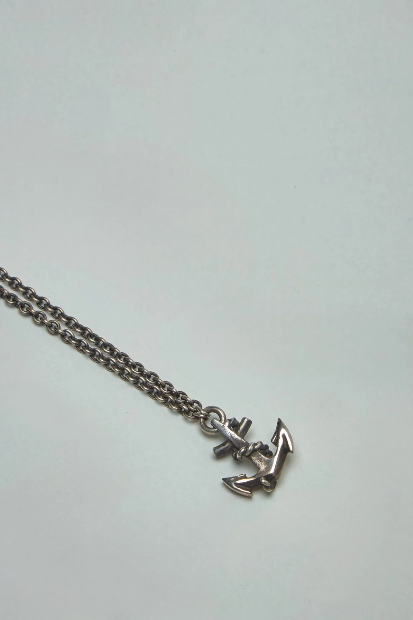 Mini Anchor Chain Necklace - Image 3
