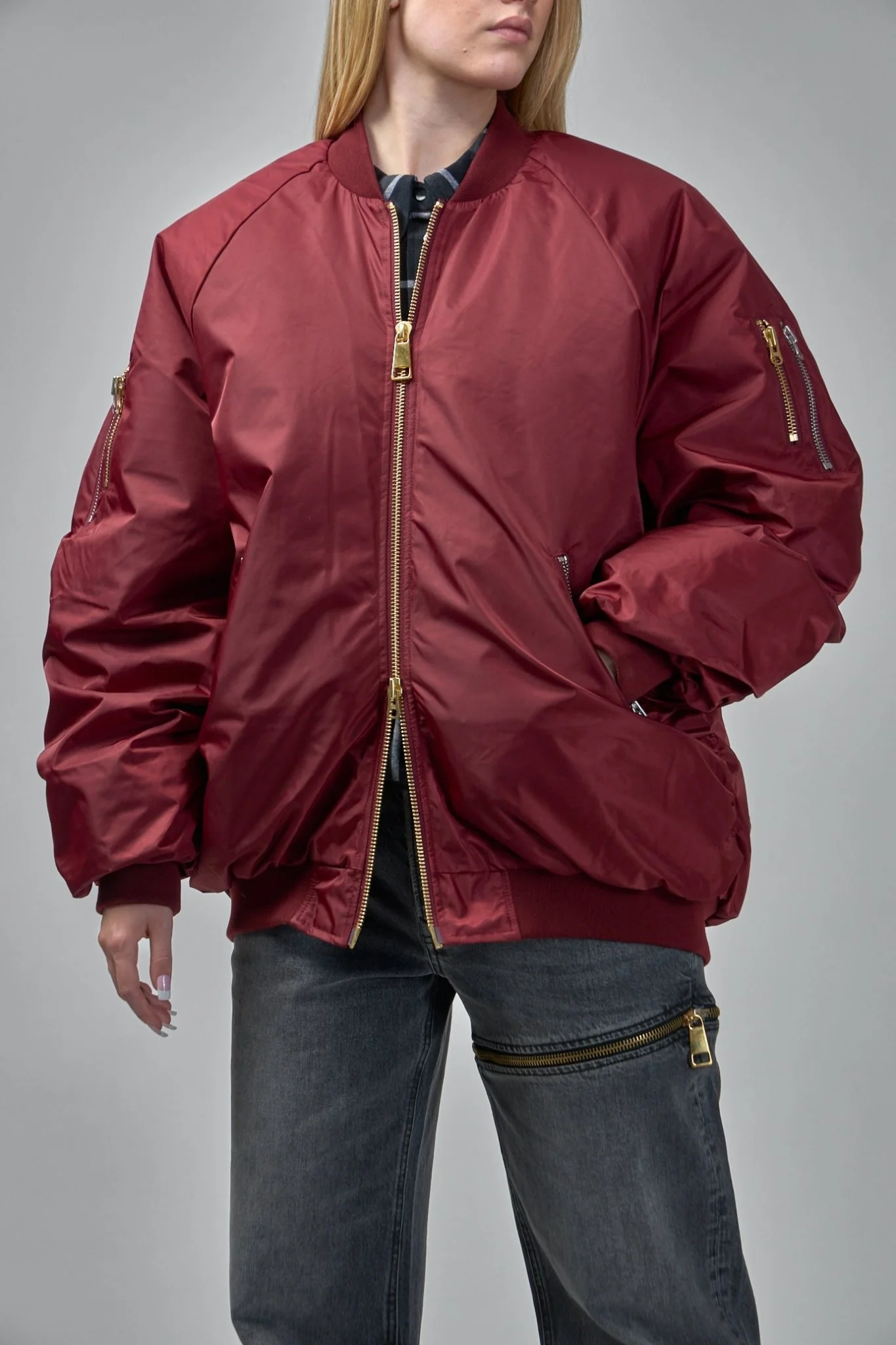 Winter Nylon Bomber - Image 4