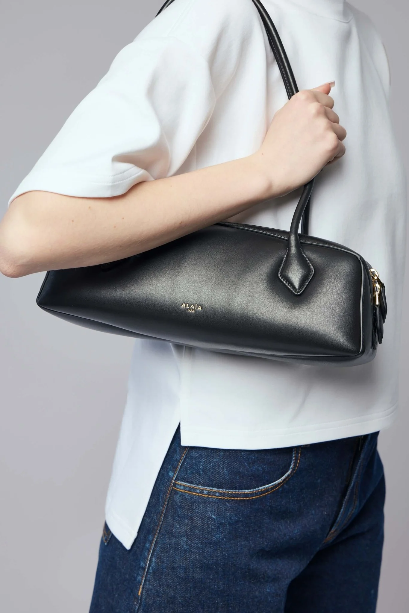 Le Teckel Medium Bag in Padded Leather - Image 6