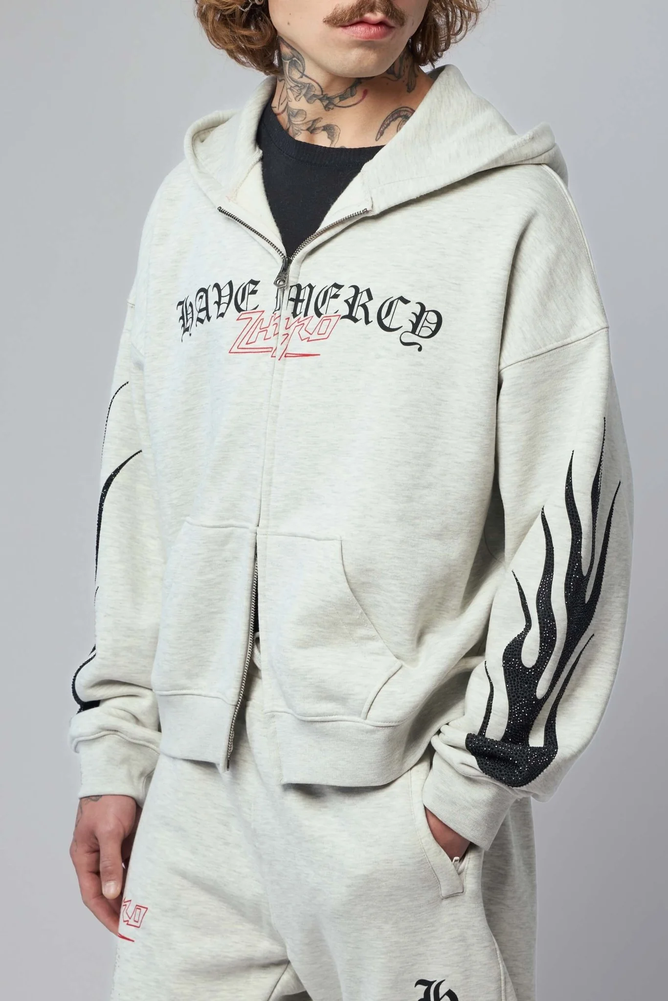 Mercy Zip Hoodie - Image 3