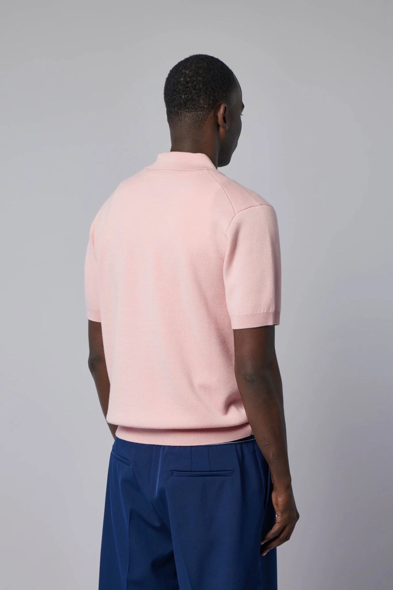 Double Face Short Sleeve Polo Shirt - Image 5