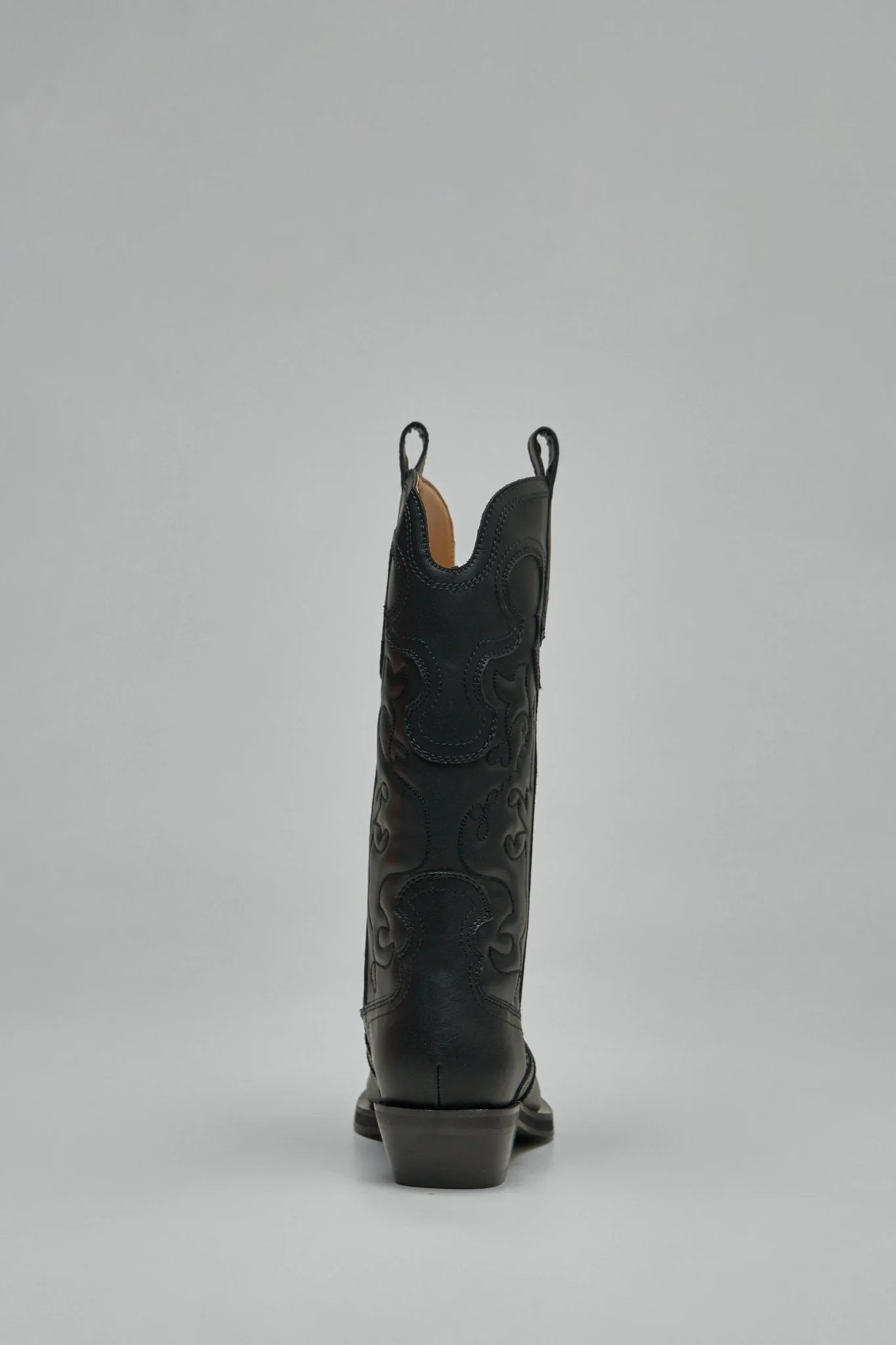 Mid Shaft Embroidered Western Boot - Image 3