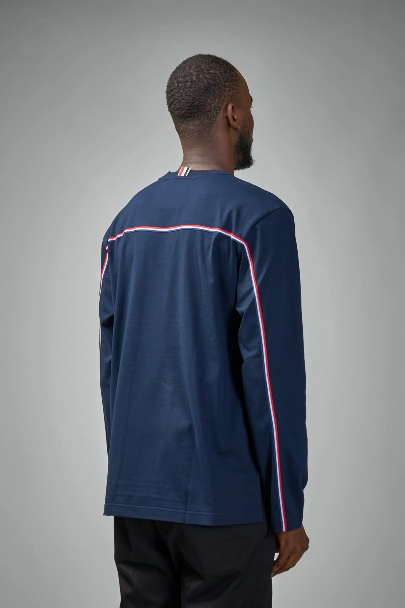 Oversized Long Sleeve Cotton T-shirt - Image 3