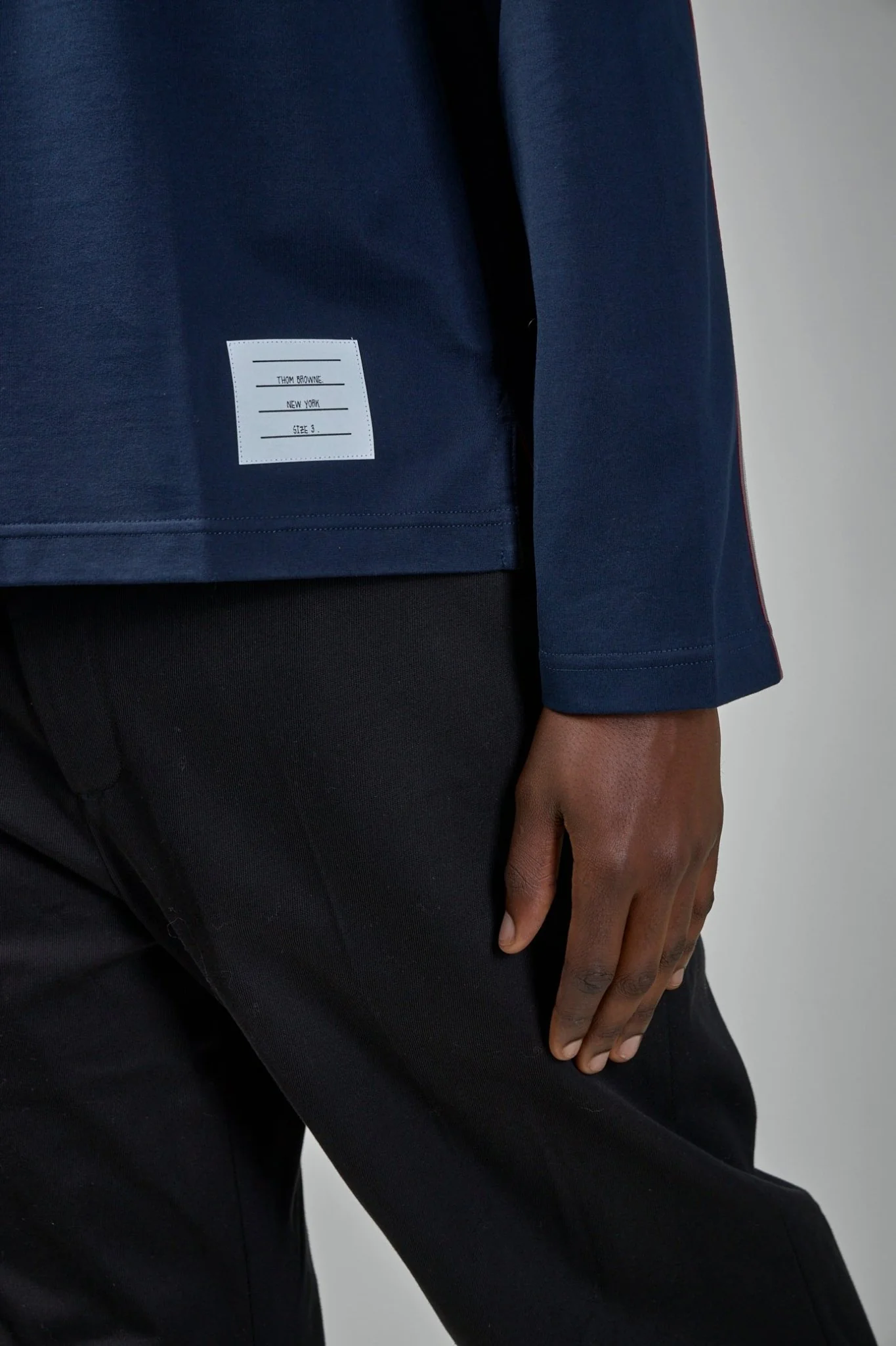 Oversized Long Sleeve Cotton T-shirt - Image 4