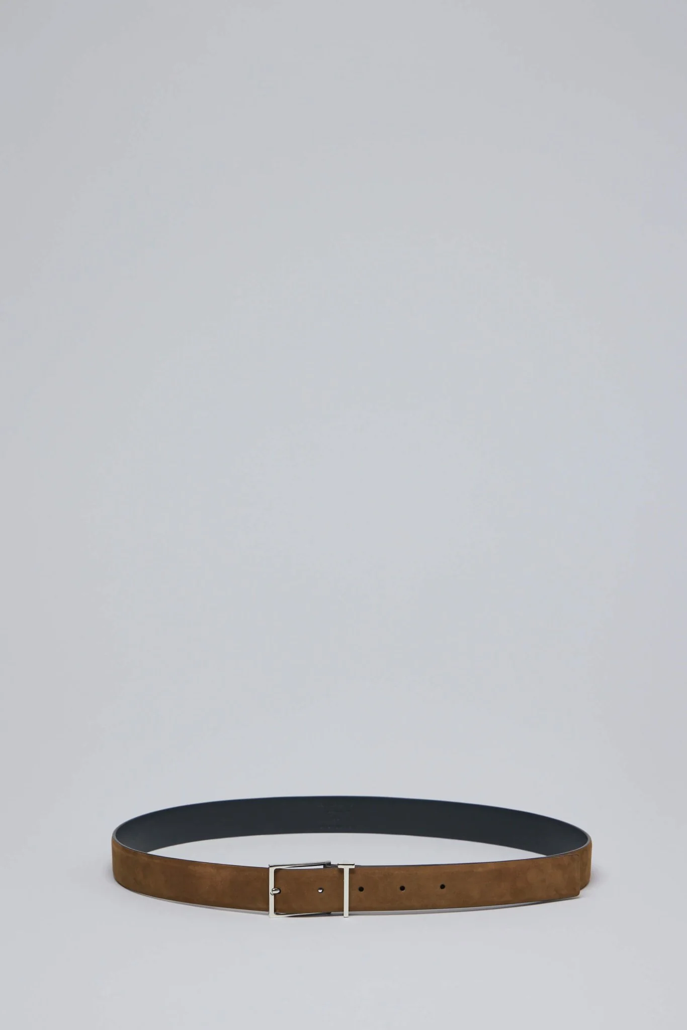 Natural Nubuck T Loop Belt