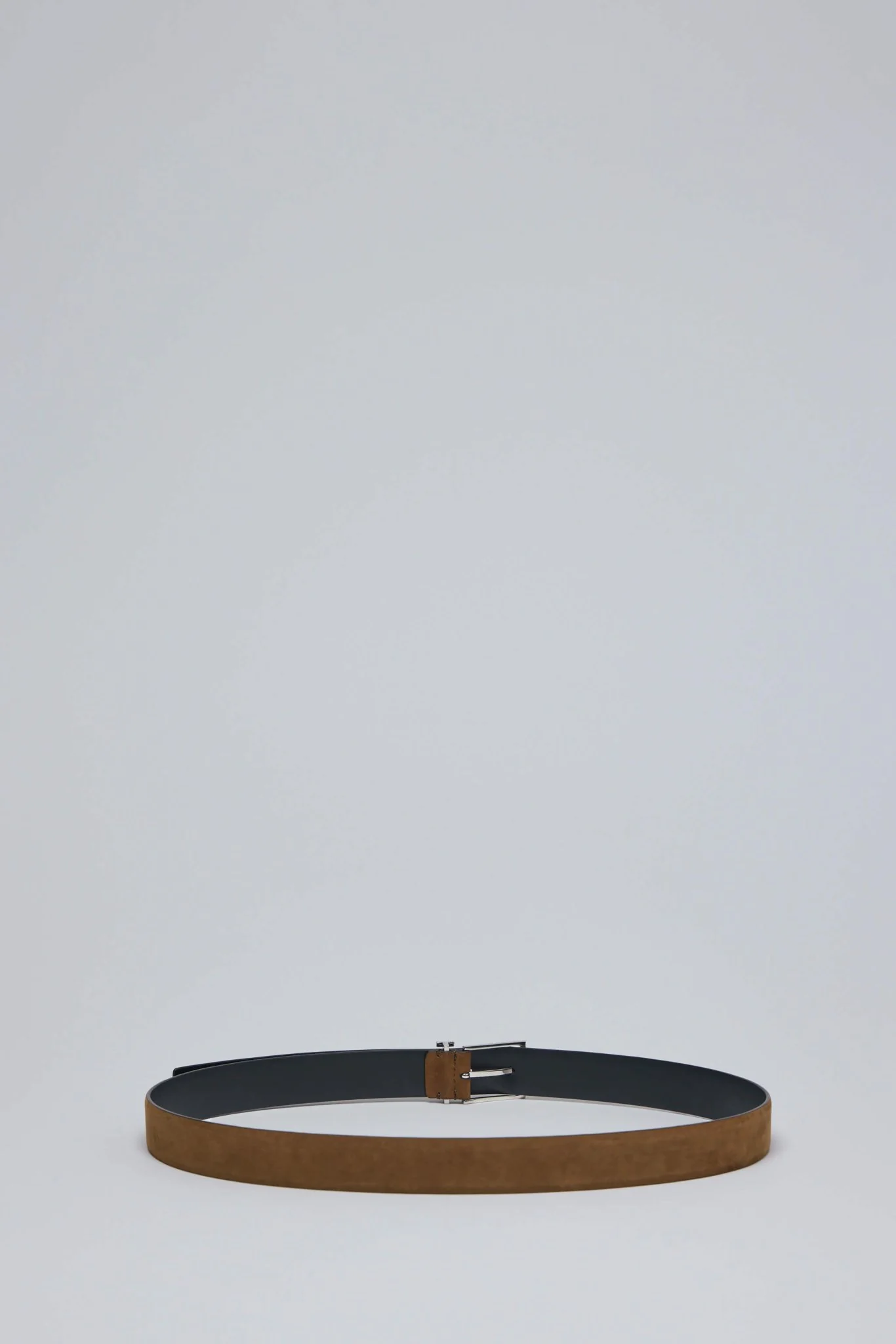 Natural Nubuck T Loop Belt - Image 2