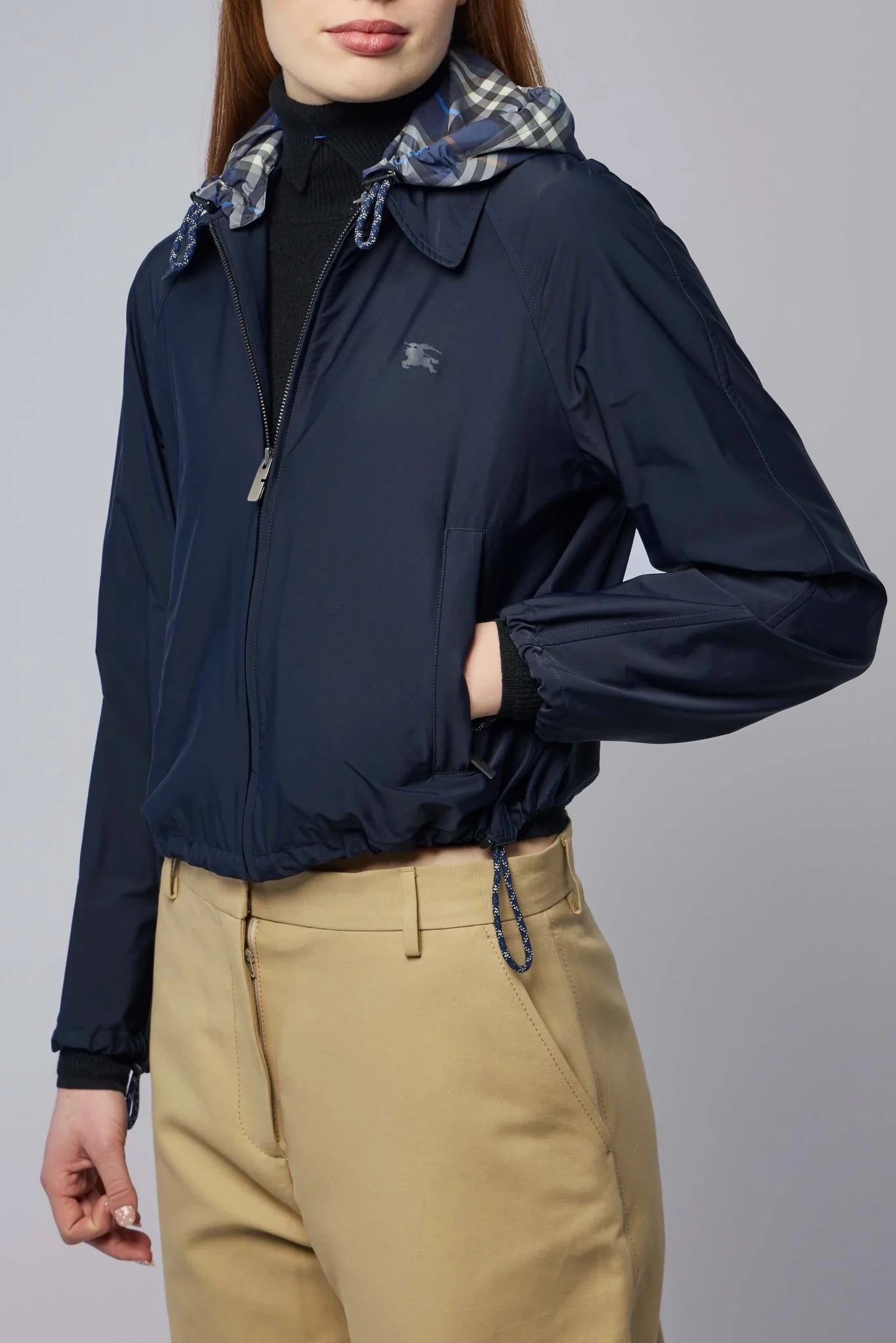 Cropped Newcott Hooded Jacket - Image 3