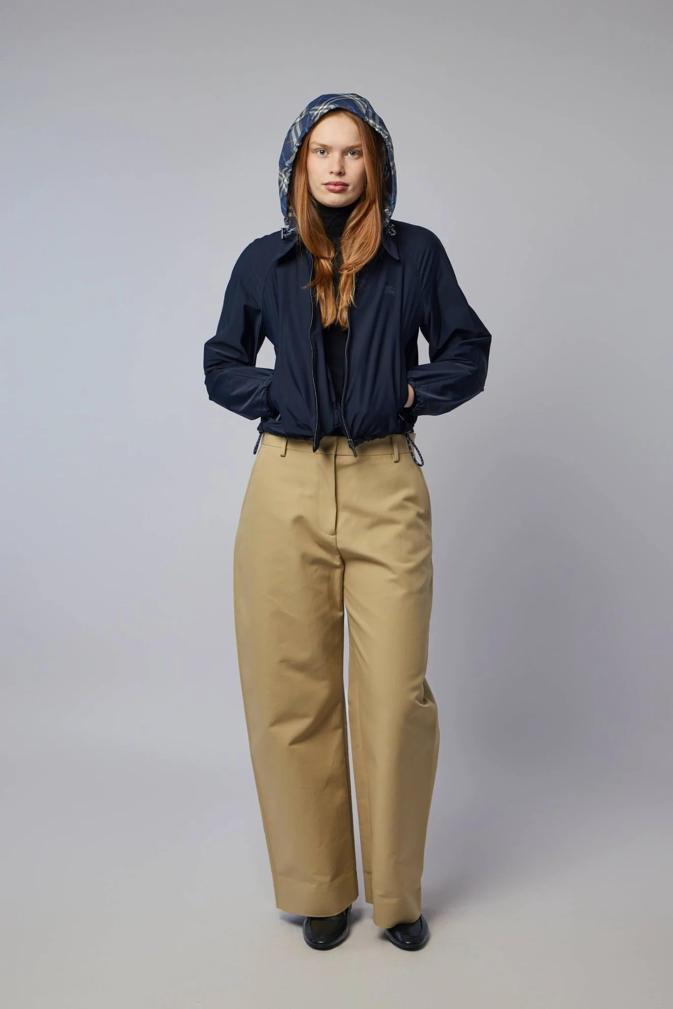 Cropped Newcott Hooded Jacket - Image 9