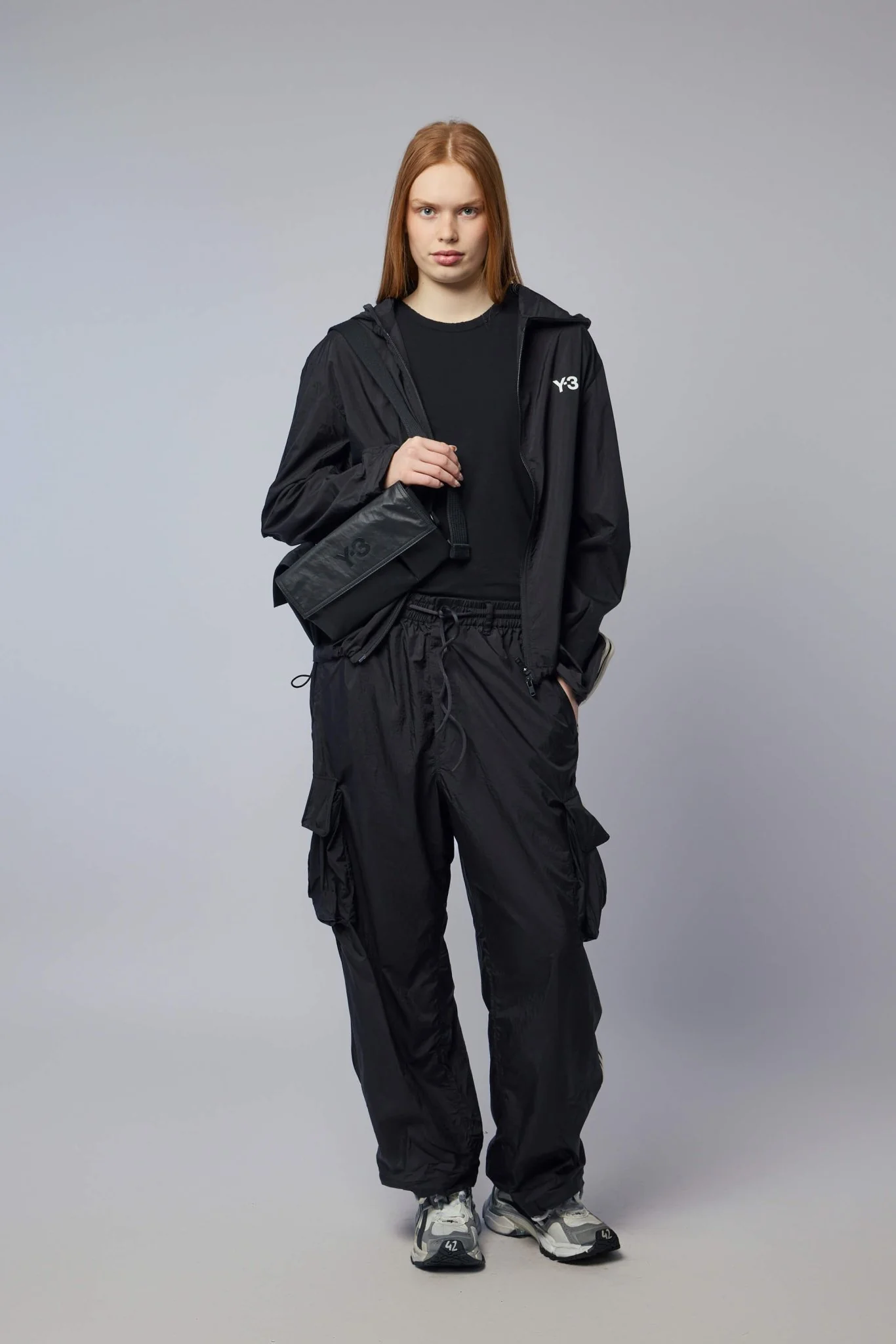Nylon Wired 3 Stripes Cargo Pants - Image 6
