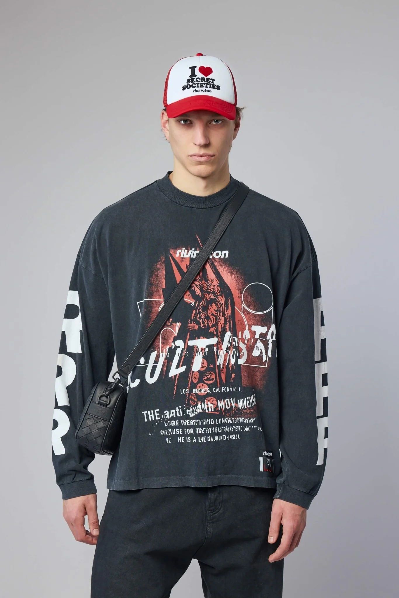 Occultista Vintage LS Tee Vintage Black