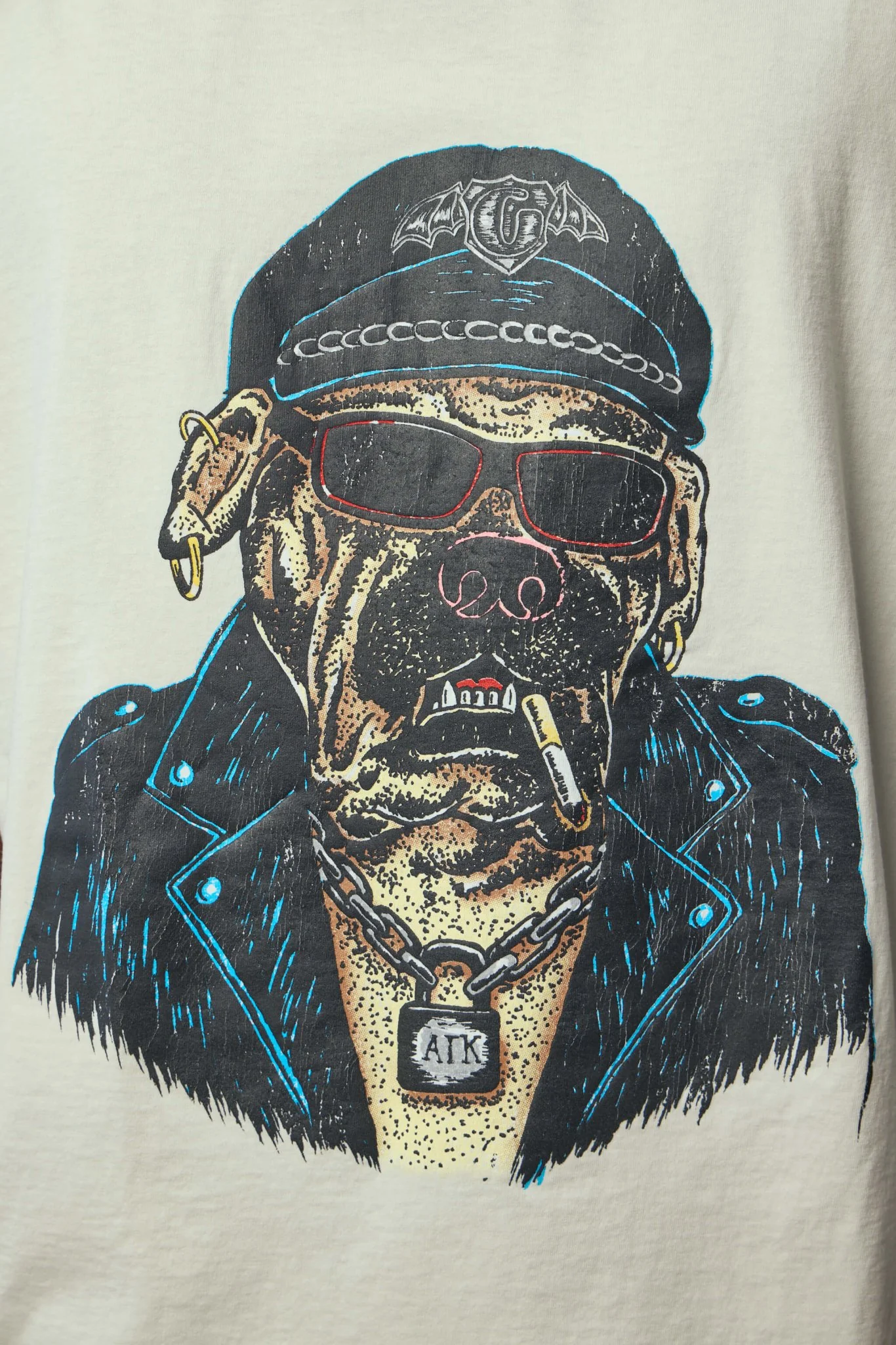 Oct Biker Dog Tee - Image 4