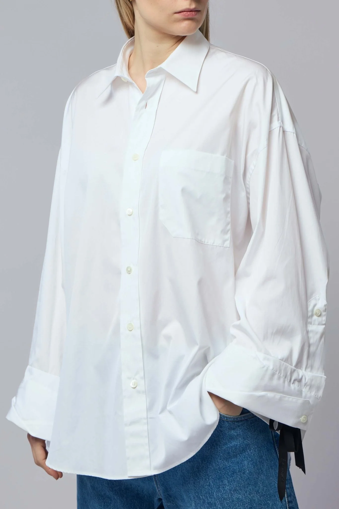 Buttoned Patterned Shirt - Image 3
