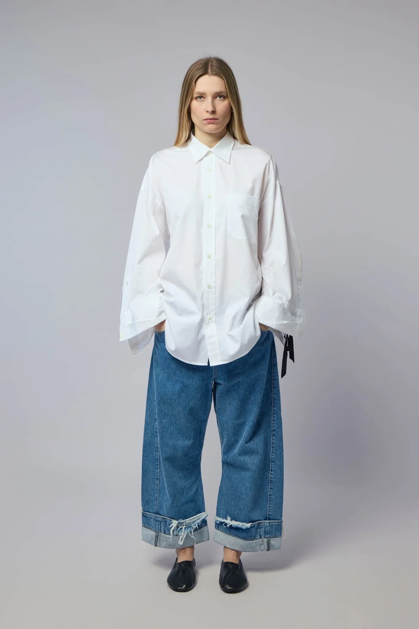 Buttoned Patterned Shirt - Image 7