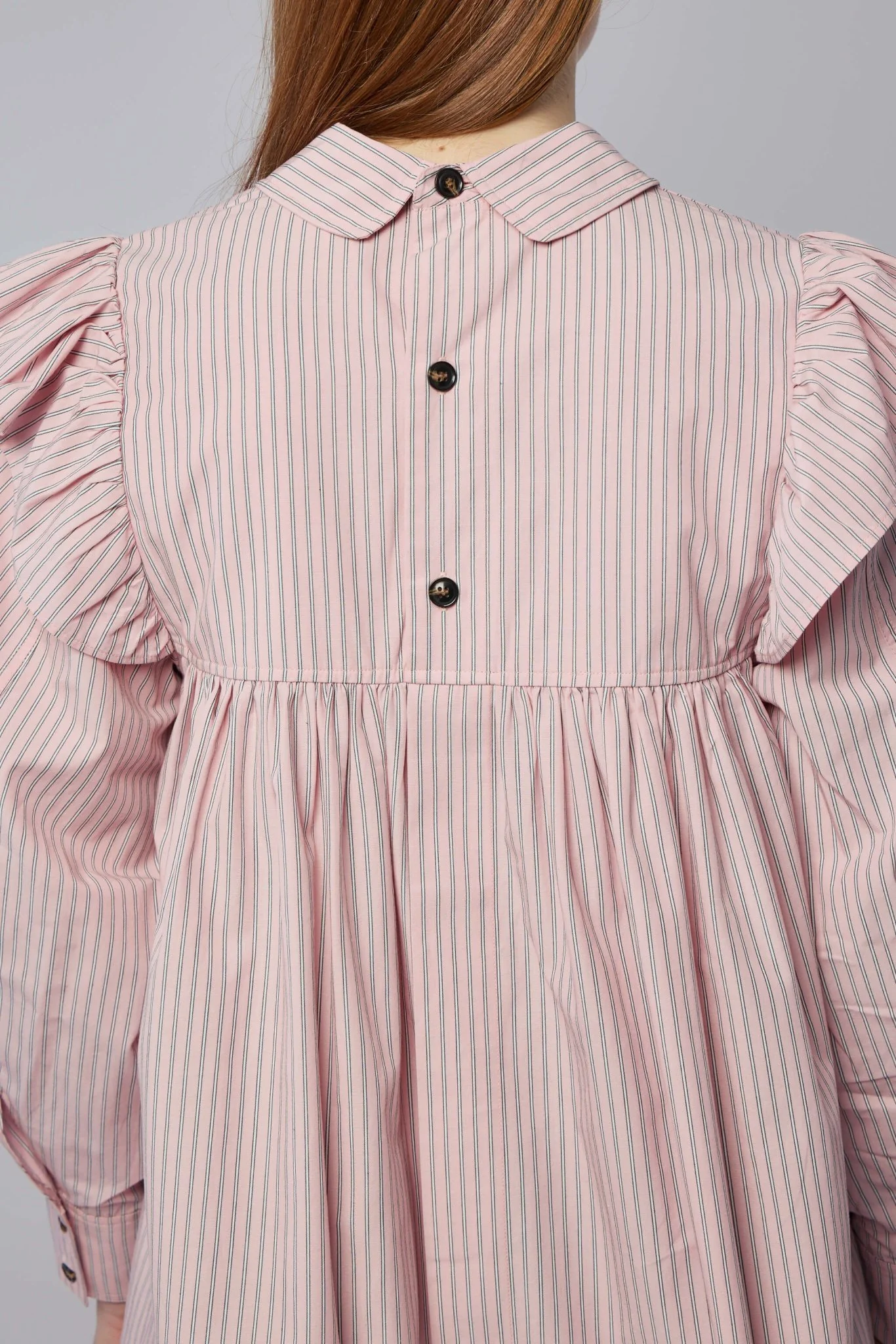 Pink Mini Shirt Dress - Image 6