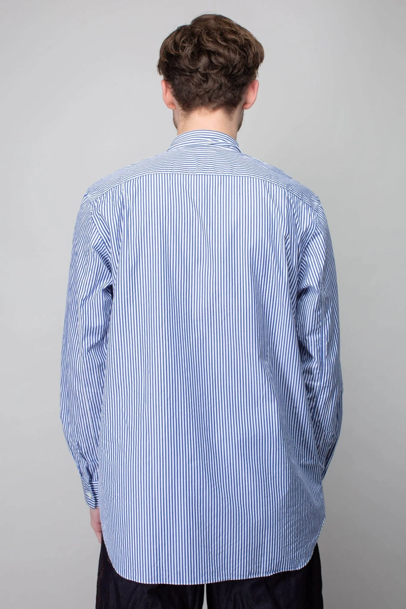 Men's Shirt Woven Stripe - Image 3