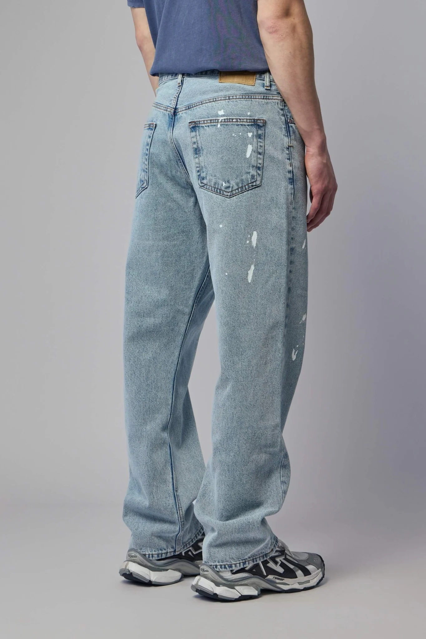 Paint Splatter Baggy Jeans - Image 5