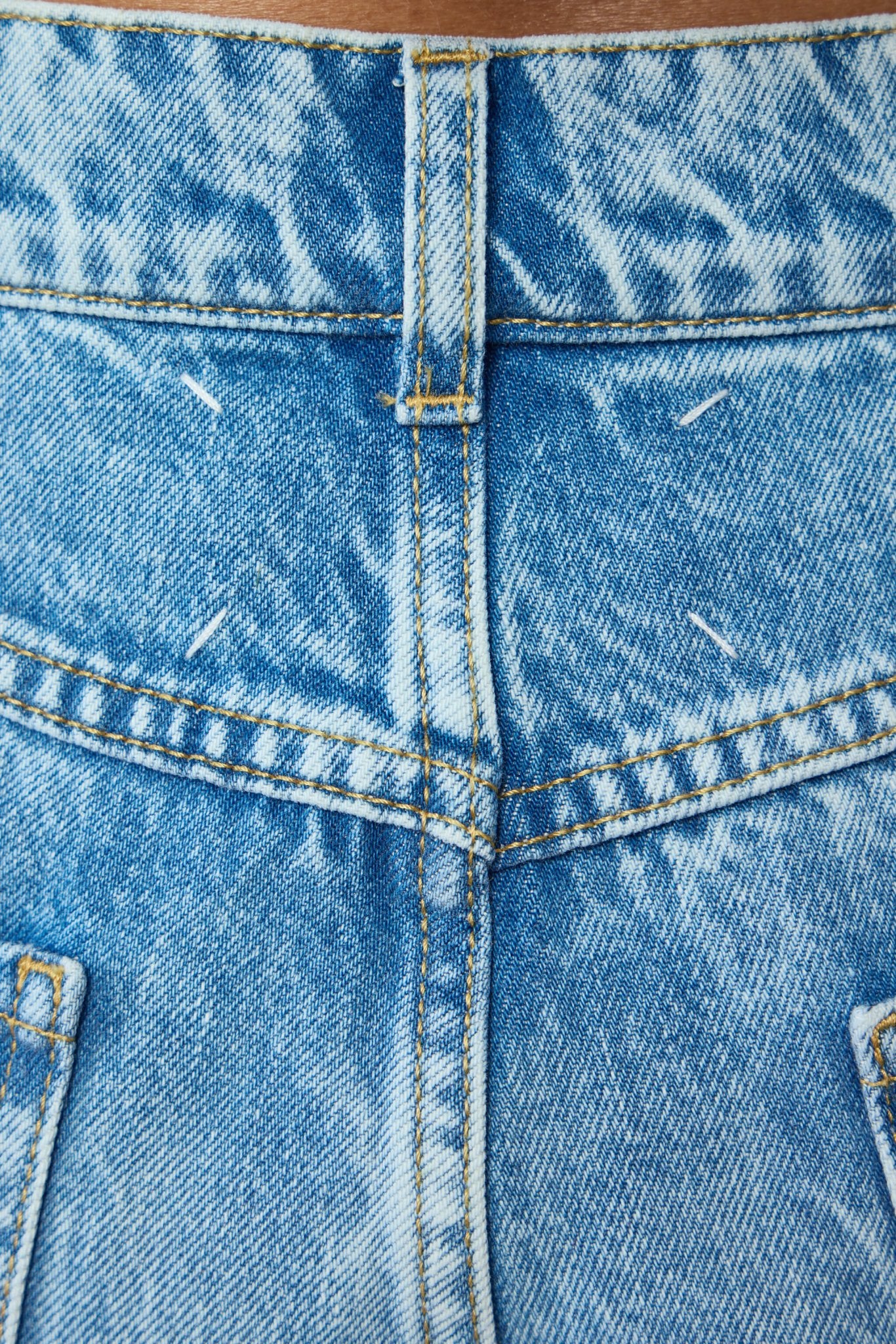 Denim Jeans with Slash Details - Image 6