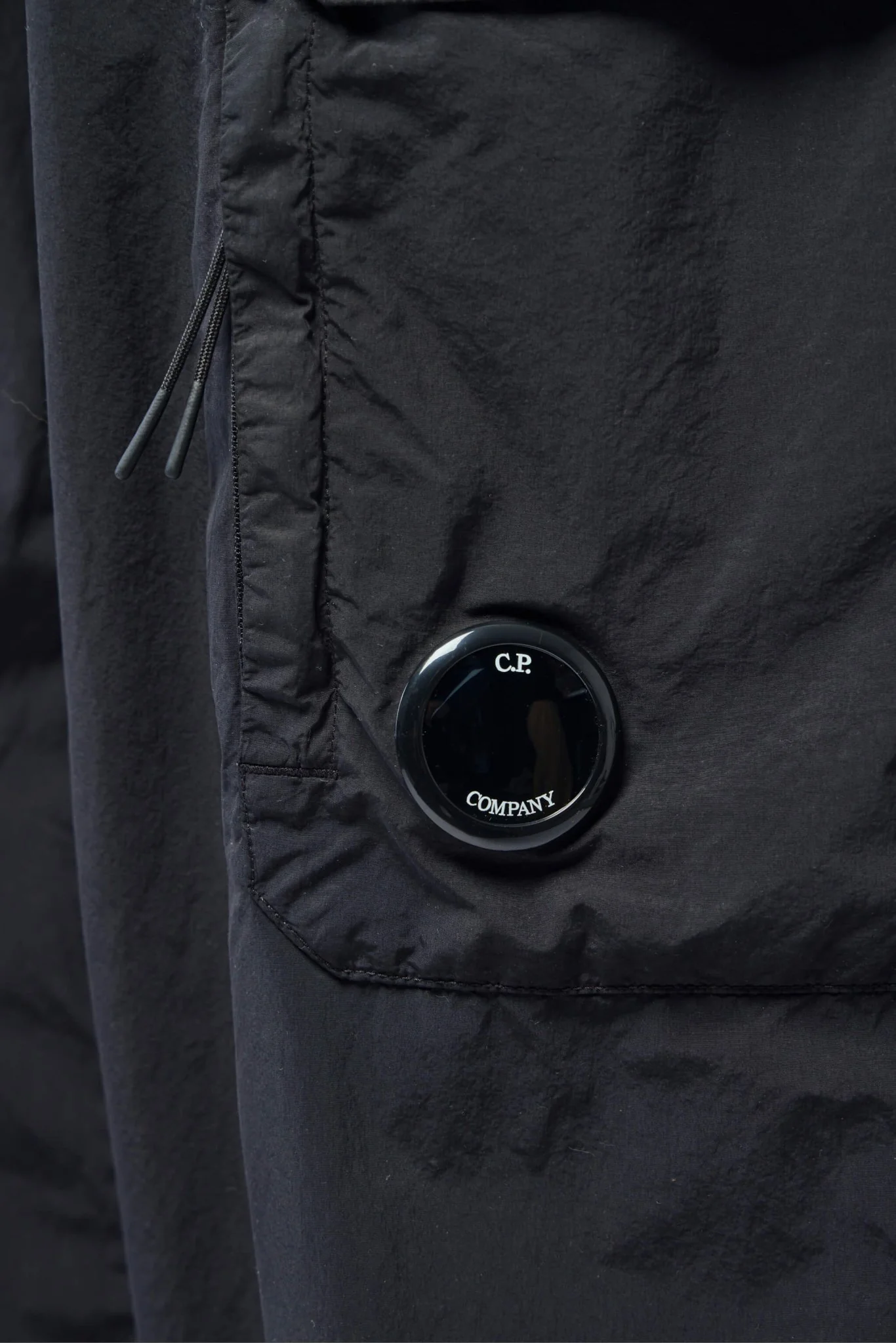 Flatt Nylon Loose Cargo Lens Pants - Image 4