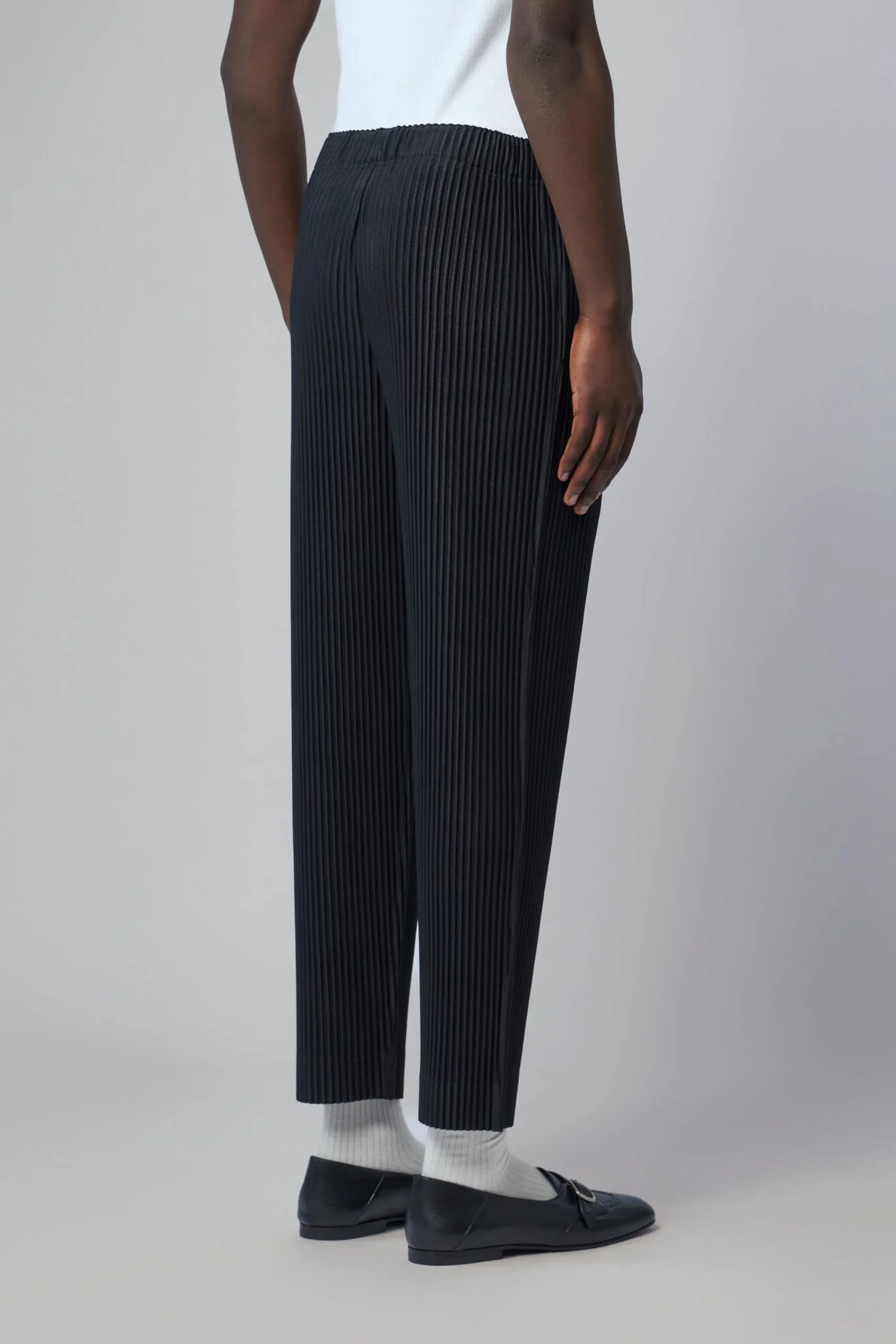 Wide-leg Ribbed Pants - Image 5