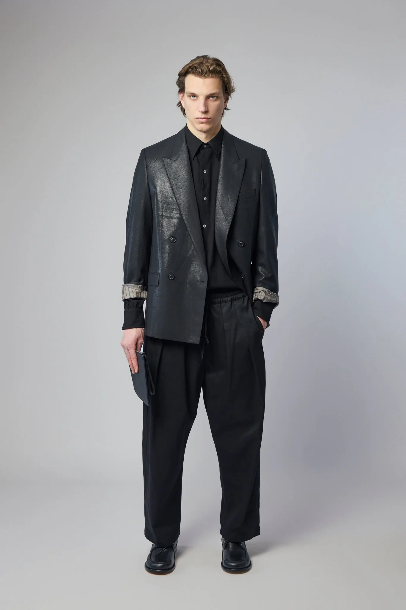 Pleated Wide-leg Pants - Image 7