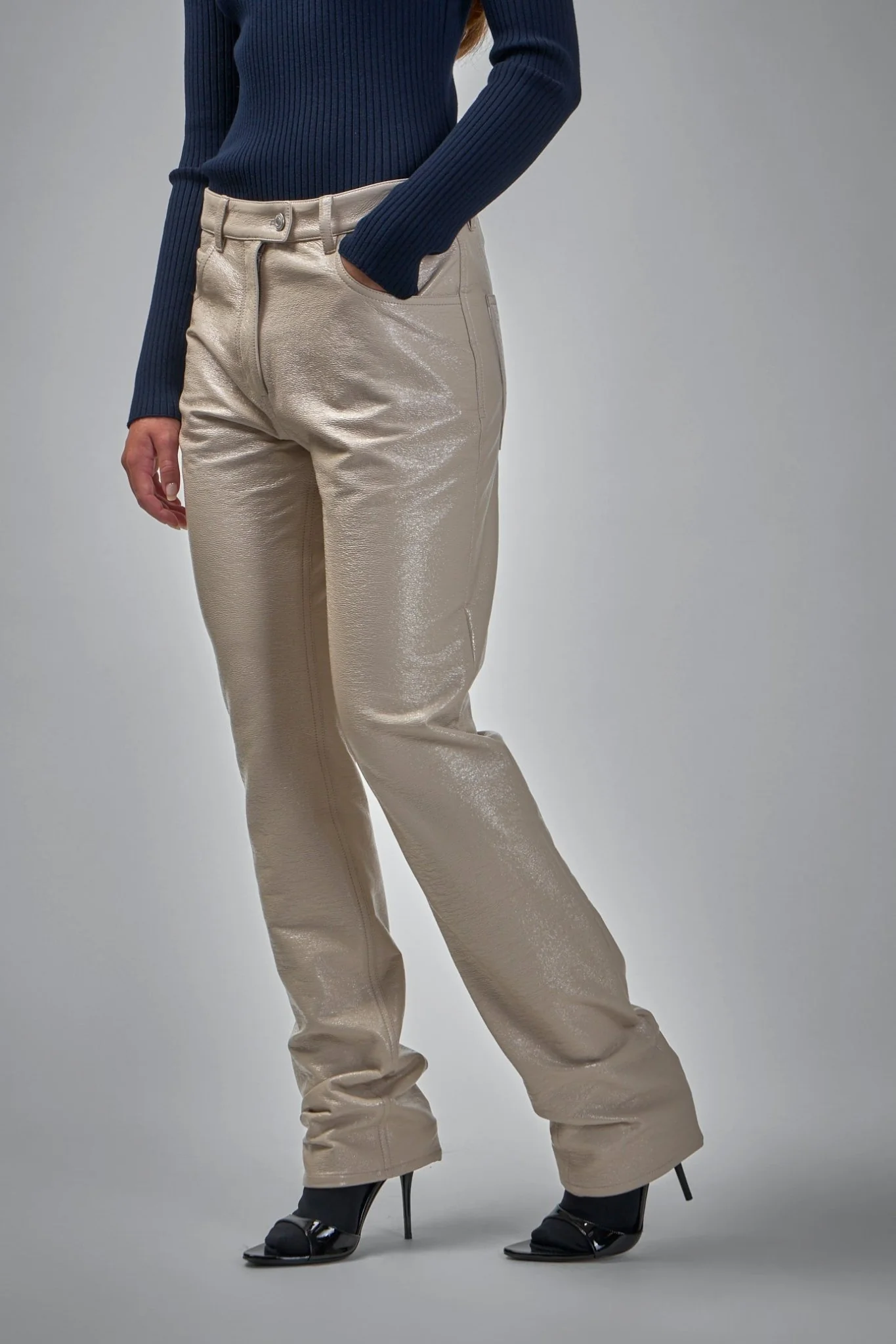 5-pocket Vinyl Pants Reedition - Image 4