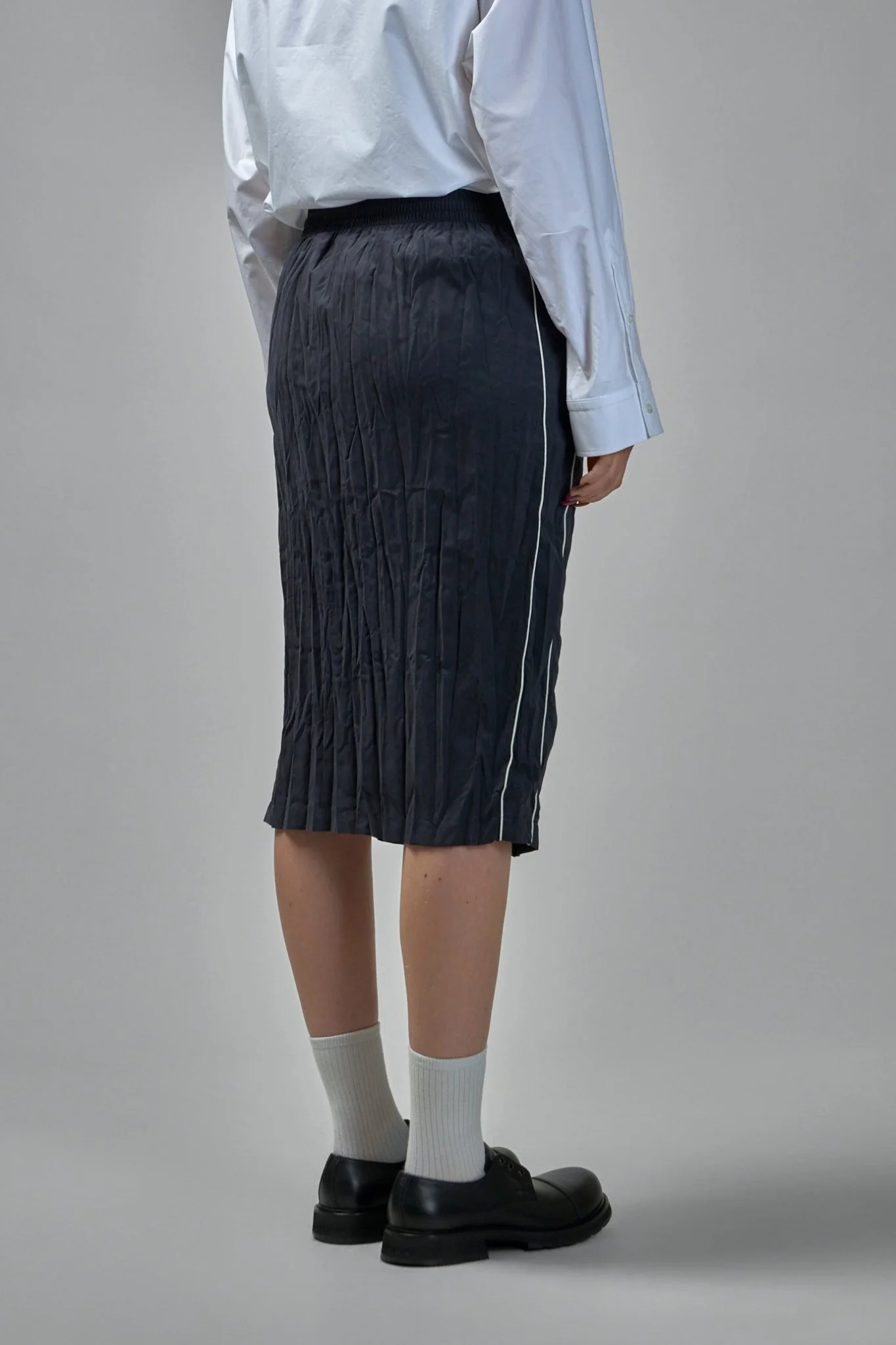 Pleated Tracksuit Skirt - Image 3