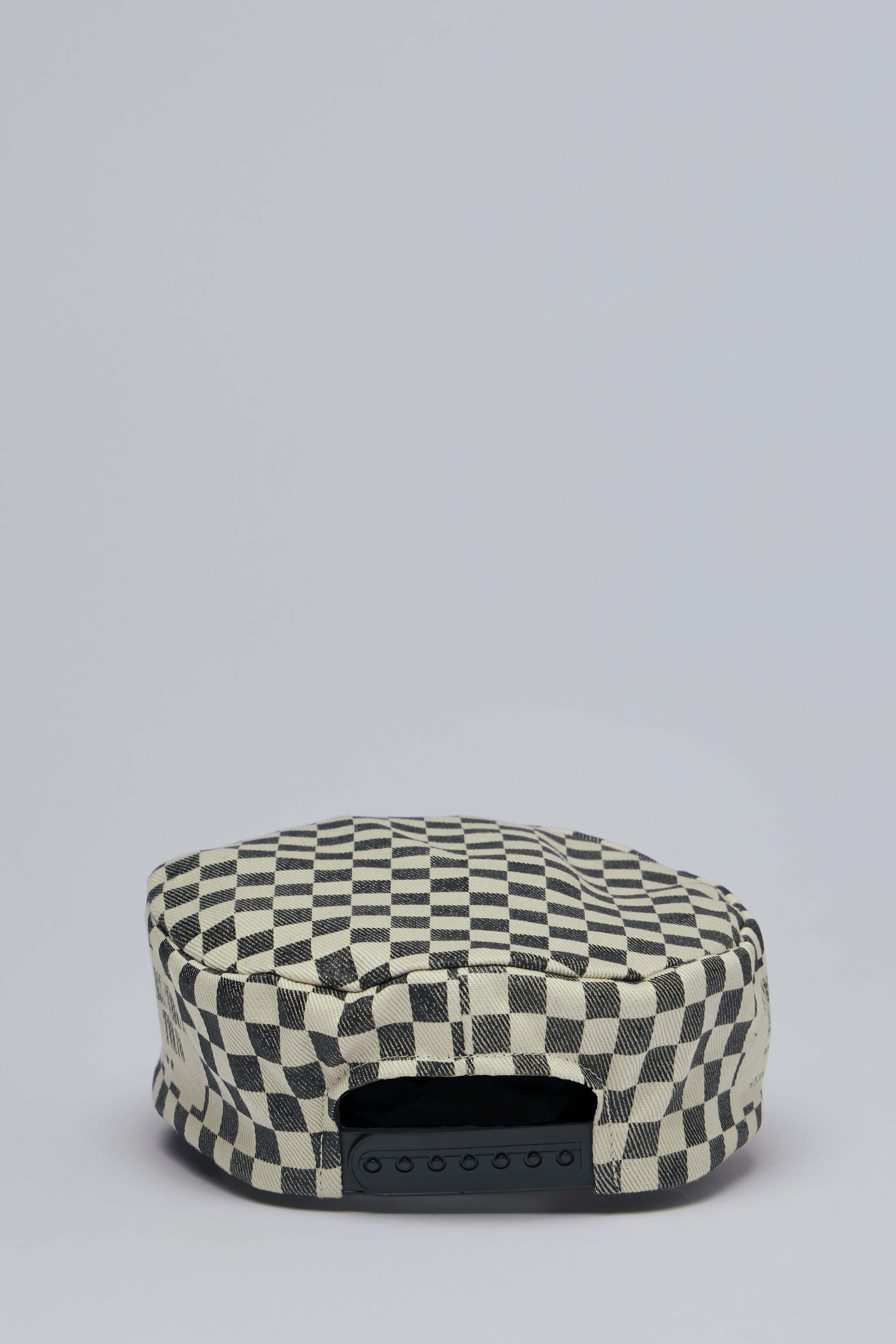 Printed Checkerboard Cap - Image 5