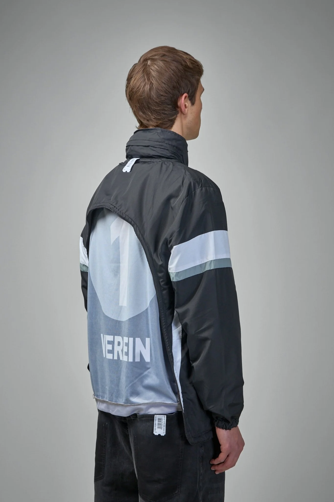 Backless Tracksuit Jacket - Image 3