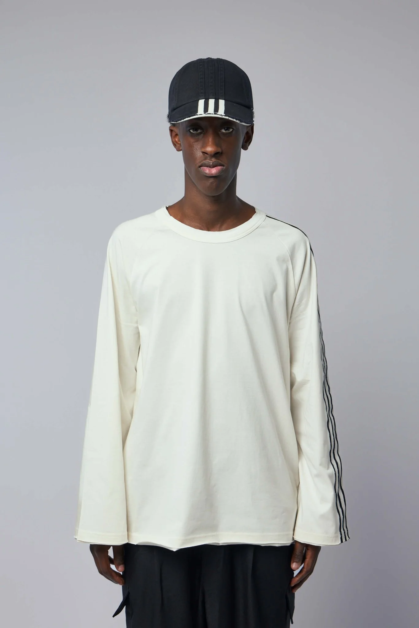 Distressed Long Sleeve T-shirt