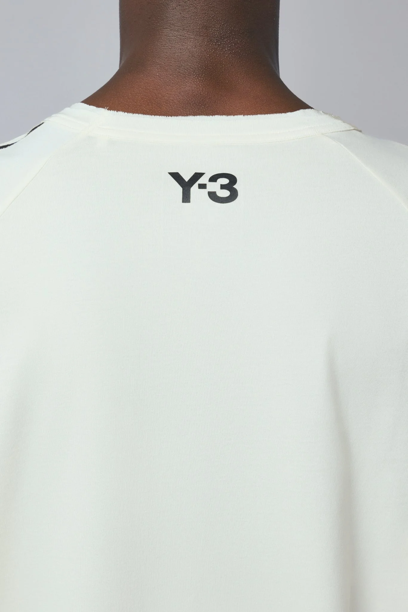 Raw Edge 3 Stripes Short Sleeve Tee - Image 6