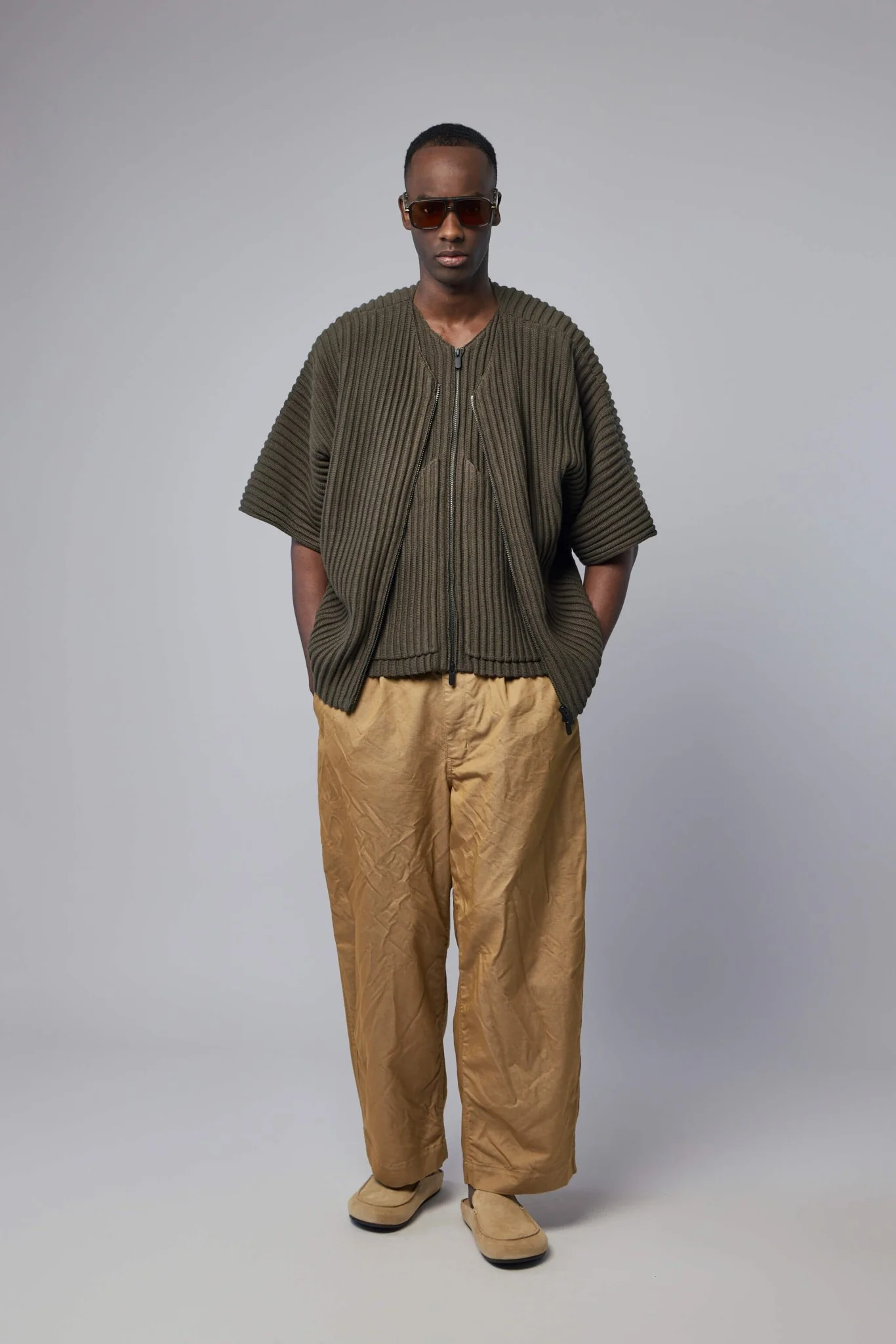 Ribbed Knit Kimono Top - Image 6