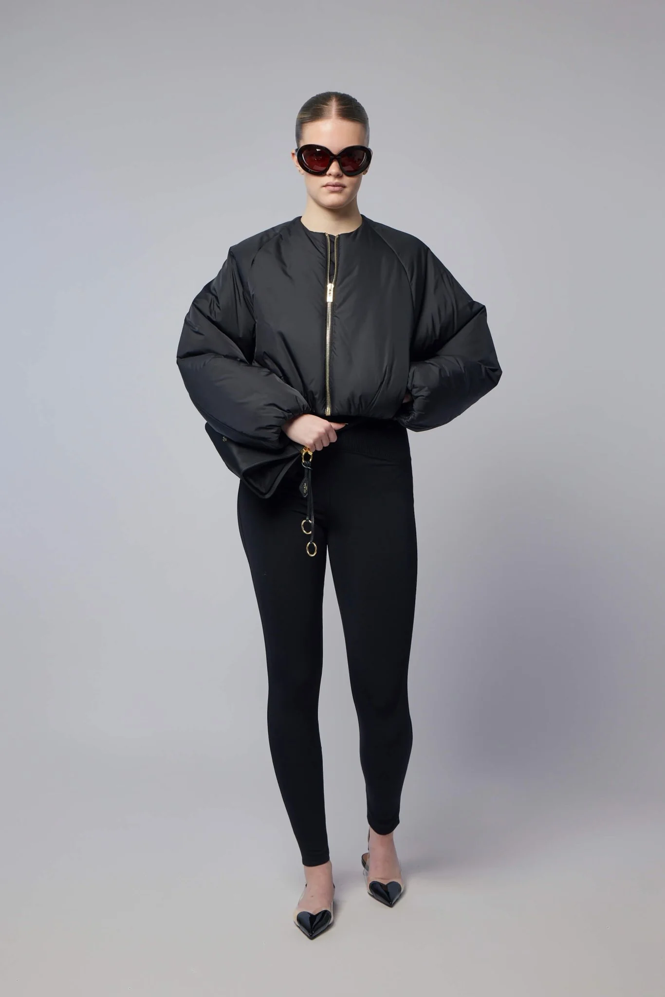 Rib Belt Loop Leggings - Image 6