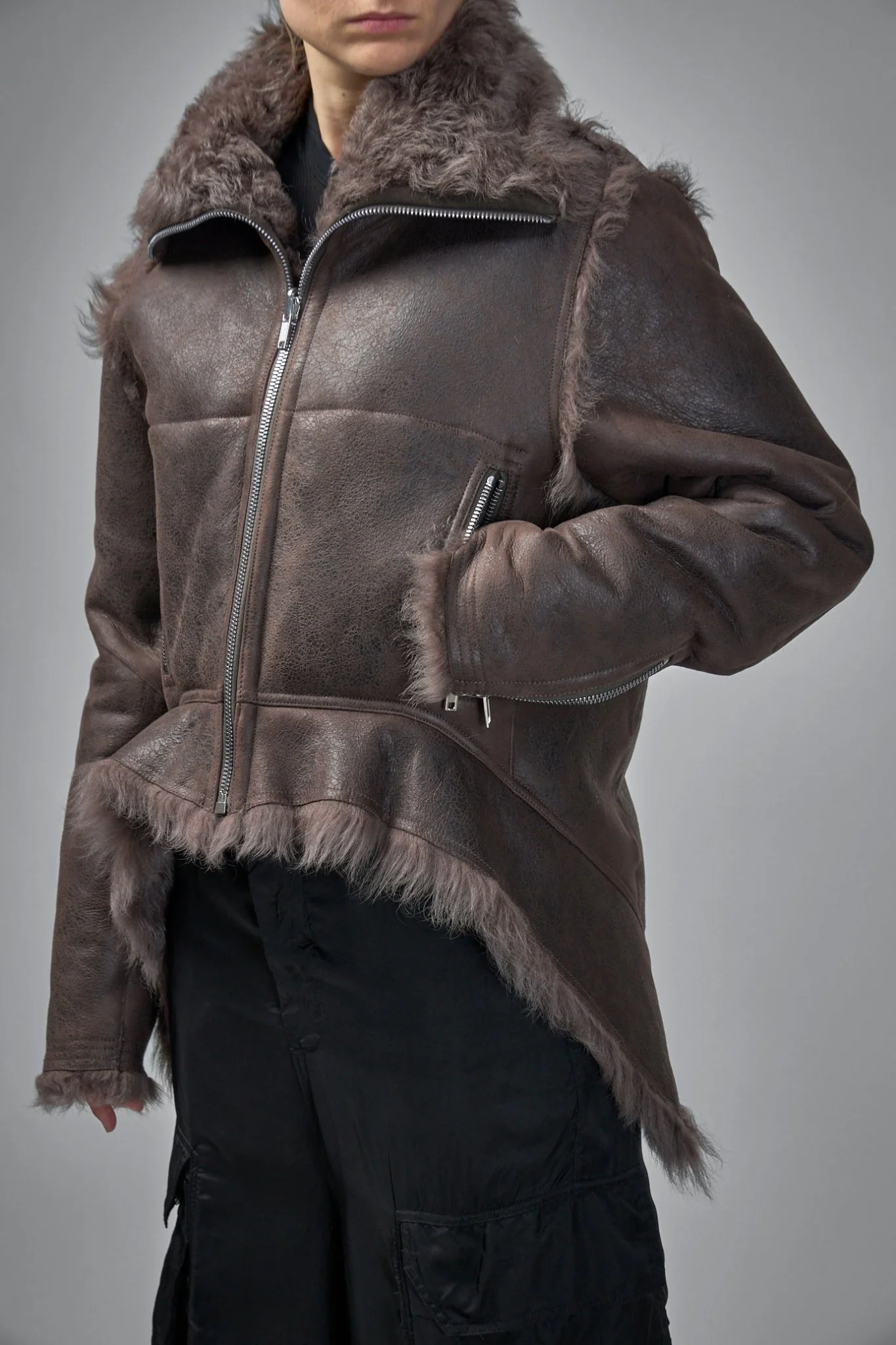 Exploder Shearling Jacket - Image 4