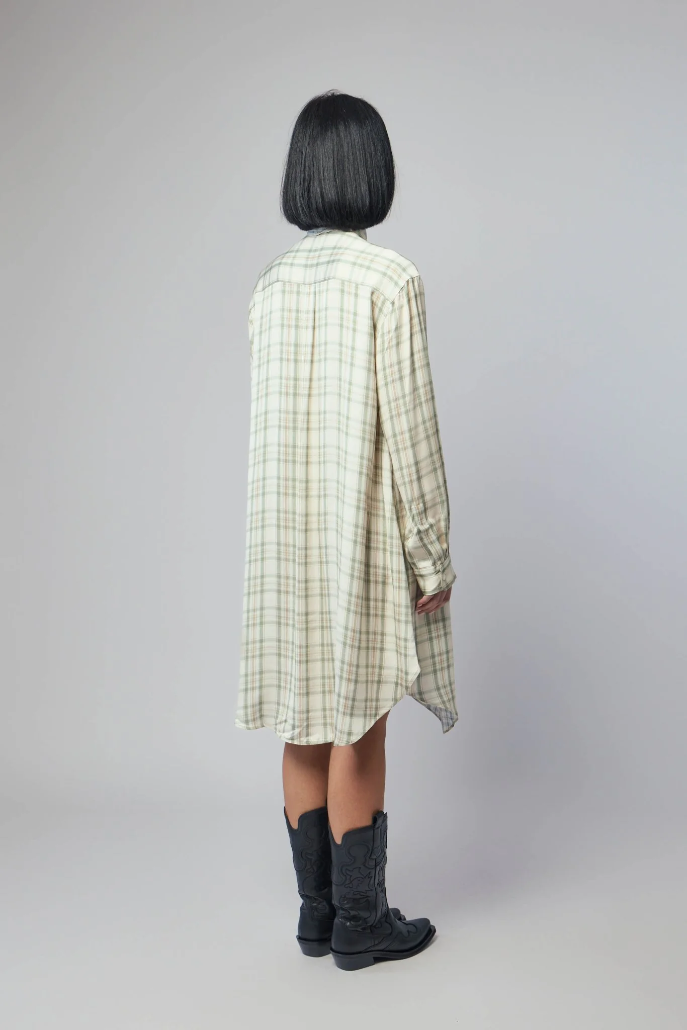 Check Tunic Dress - Image 6