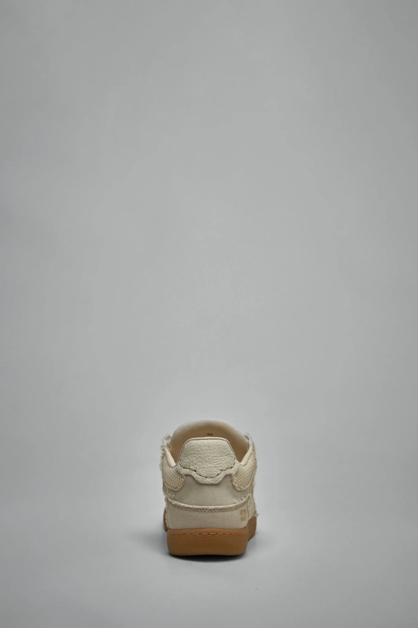Canvas Raw Edge Sneakers - Image 4