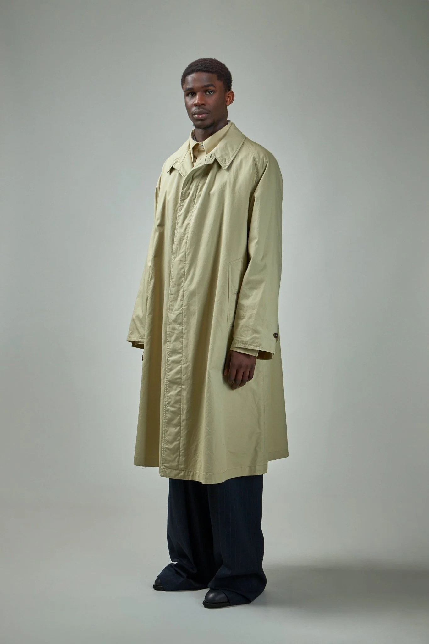 Layered Trench Coat - Image 4
